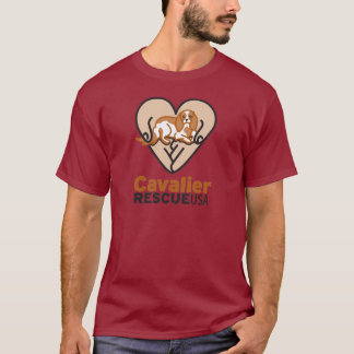 Camiseta Logotipo dos EUA do salvamento dos Cavalier