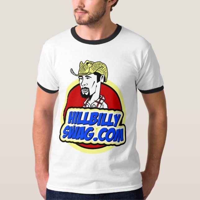 Camiseta Logotipo dos ganhos de Hillybilly (Frente)