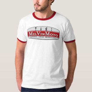 Camiseta Logotipo dos motociclista do vintage de Milwaukee
