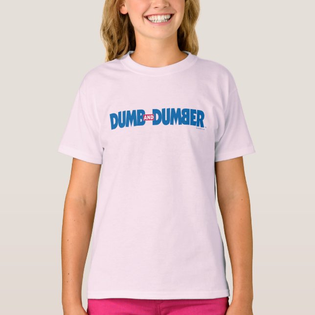 Camiseta Logotipo Dumb e Dumber (Frente)