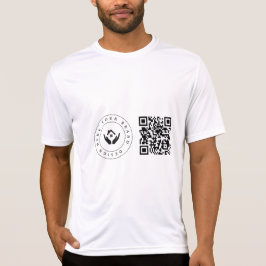 Camiseta Logotipo e Promocional de texto personalizados sim