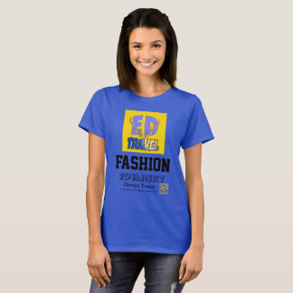 Camiseta Logotipo e QR-Code EDT Fashion T-shirt