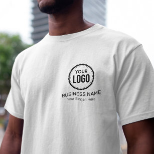 Camiseta Logotipo E Slogan Personalizados Da Empresa Com Pr