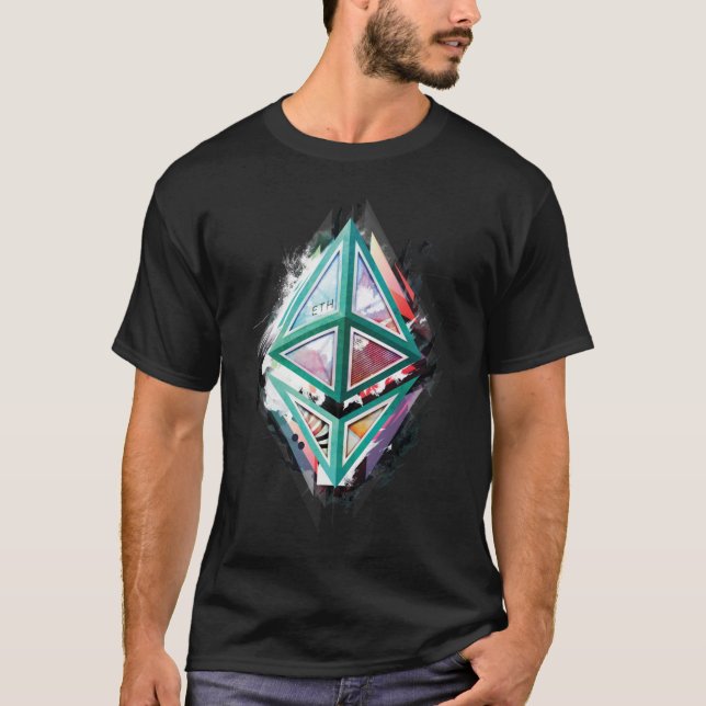 Camiseta Logotipo Eethum Abstrato 01 T-Shirt essencial (Frente)