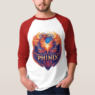 Camiseta Logotipo Elegante Phinix Phoenix - Renascimento e 