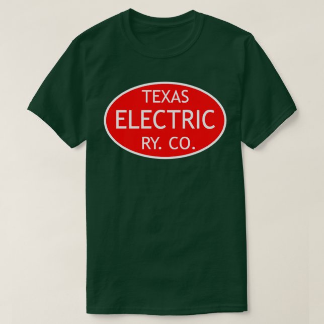 Camiseta Logotipo Elétrico do Texas (Frente do Design)