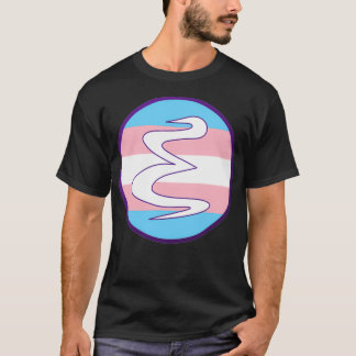 Camiseta Logotipo Emacs do Trans Pride
