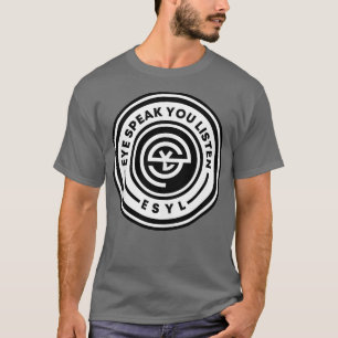 Camiseta Logotipo emblema ESYL - Parte superior