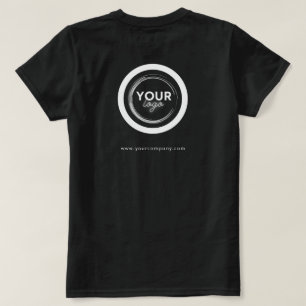 Camiseta Logotipo Empresarial Nome Funcionário Empresa Pers