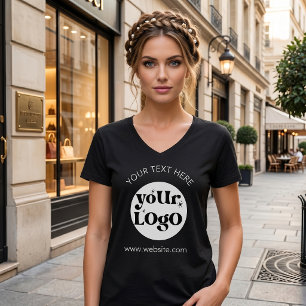 Camiseta Logotipo Empresarial Personalizado da Empresa