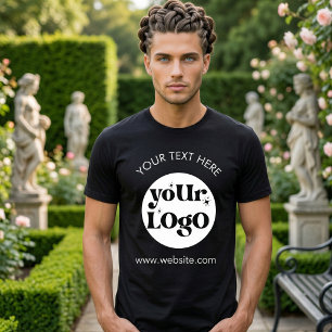 Camiseta Logotipo Empresarial Personalizado da Empresa
