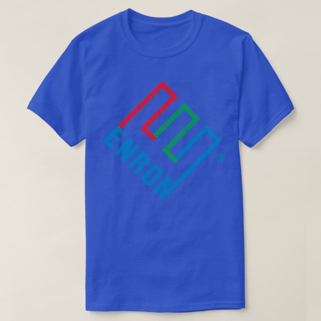 Camiseta Logotipo Enron (Frente do Design)