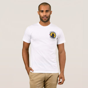 Camiseta Logotipo esperto do bolso da HASTE do homem das