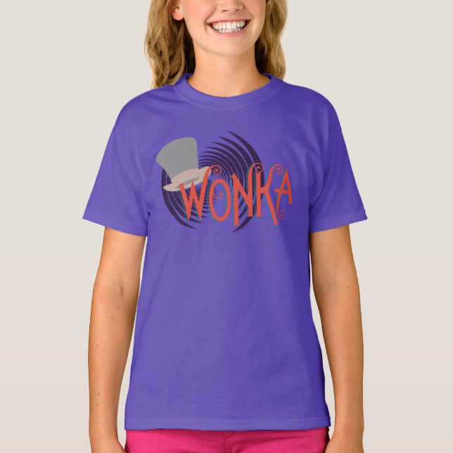 Camiseta Logotipo espiral Wonka (Frente)