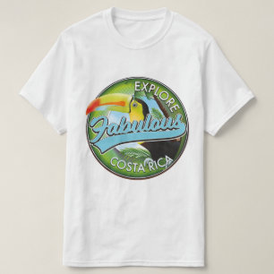Camiseta Logotipo explore fabulous costa rica