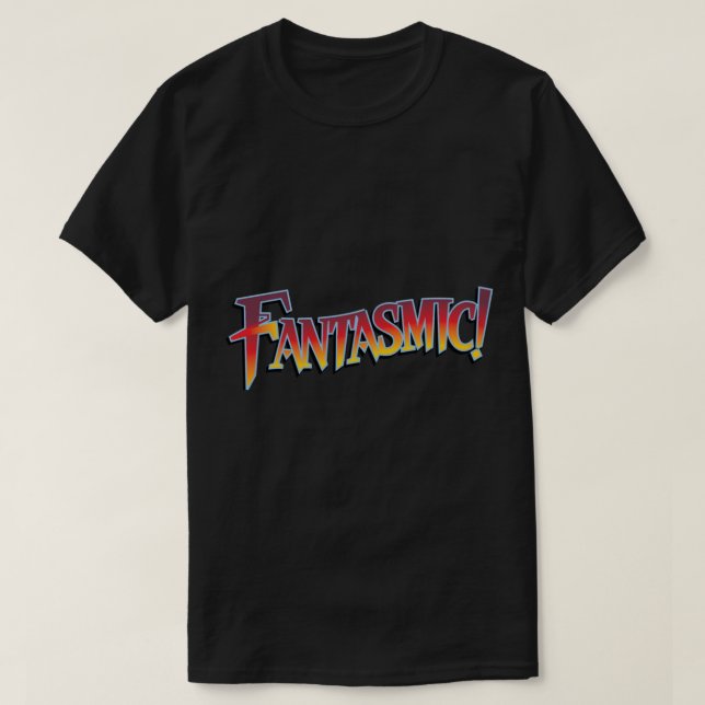 Camiseta Logotipo fantástico em T-Shirt clássico (Frente do Design)