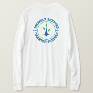 Camiseta Logotipo feminino CSP + Compass na parte traseira