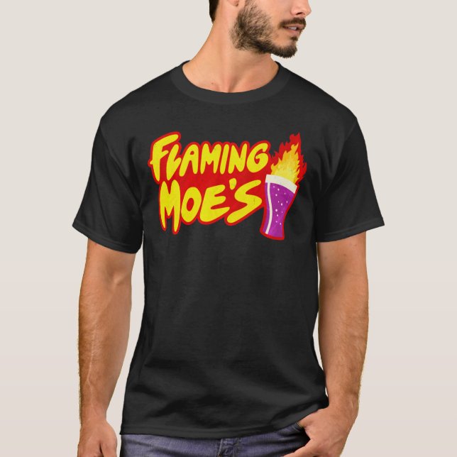 Camiseta Logotipo Flaming Moes Classic T-Shirt (Frente)