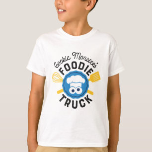 Camiseta Logotipo Foodie Truck do Monstro do Cookie