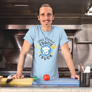 Camiseta Logotipo Foodie Truck do Monstro do Cookie