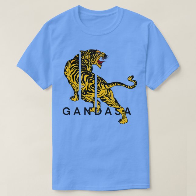 CAMISETA LOGOTIPO GANDASA TIGER (Frente do Design)