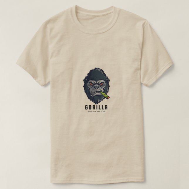 Camiseta Logotipo Gorilla T-Shirt (Frente do Design)
