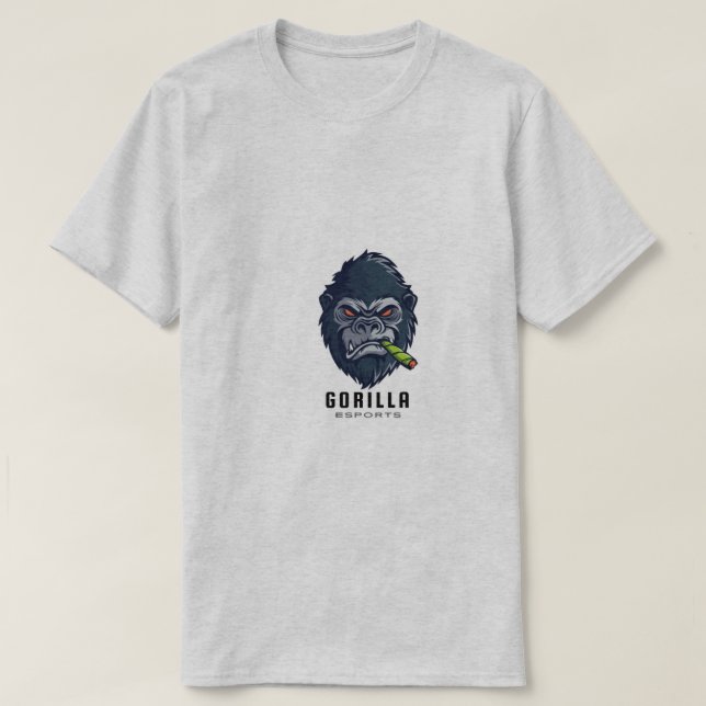Camiseta Logotipo Gorilla T-shirt (Frente do Design)