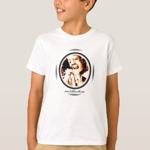 Camiseta Logotipo grande da mordida da T-Juventude (branco)