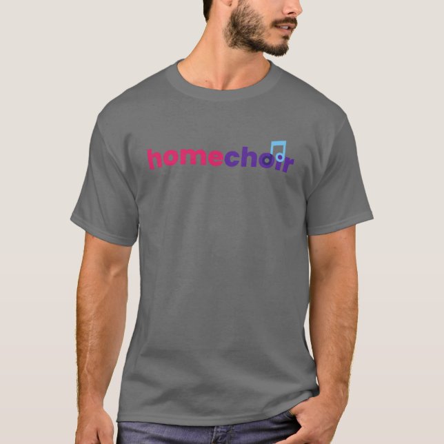 Camiseta Logotipo Grande do Homechoir (Frente)