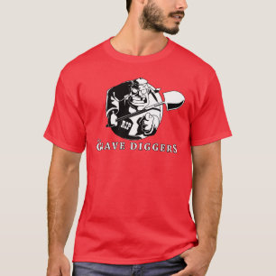 Camiseta logotipo grave dos escavadores