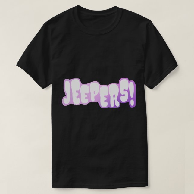 Camiseta Logotipo Groovy Jeepers (Frente do Design)