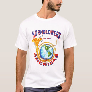 Camiseta Logotipo indicado por letras de Hornblower
