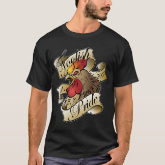 CAMISETA LOGOTIPO INSENSATO DO ORGULHO & T TRASEIRO