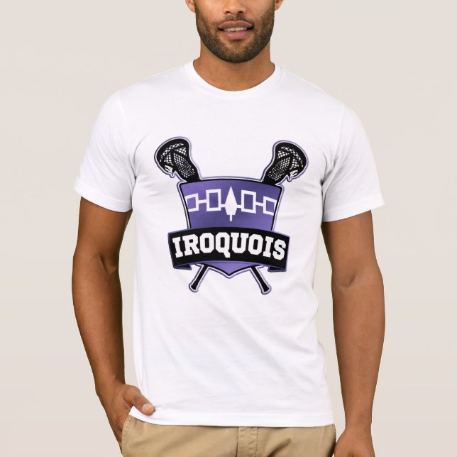 Camiseta Logotipo Iroquois Lacrosse (Frente)