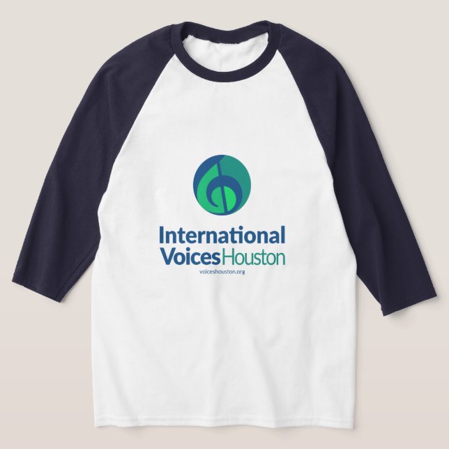 Camiseta Logotipo IVH Raglan T-Shirt (Marinho) (Postura )