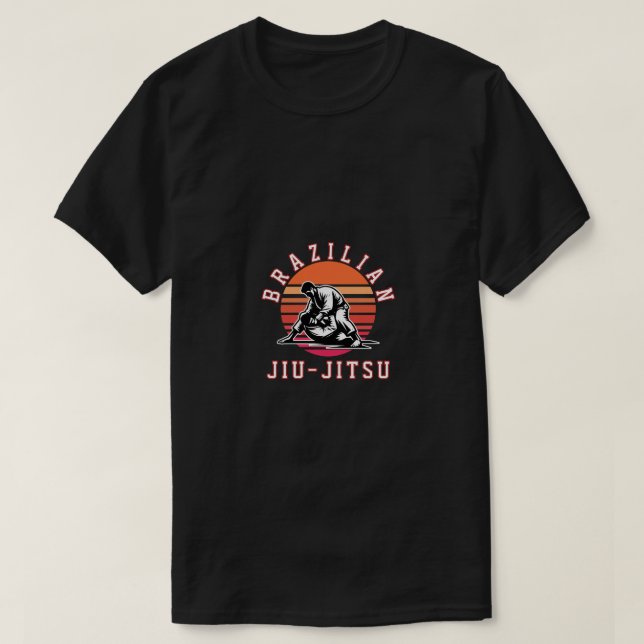 Camiseta Logotipo Jiu-jitsu - personalizável (Frente do Design)