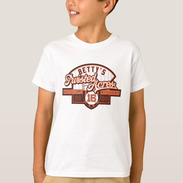 Camiseta Logótipo Kids Ringer T-Shirt HOF16 (Frente)