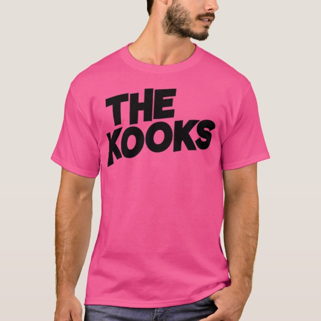 Camiseta Logotipo Kooks (preto) (Frente)