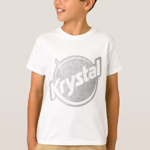 Camiseta Logotipo Krystal esmaecido