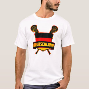 Camiseta Logotipo Lacrosse, com nome e número