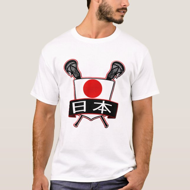 Camiseta Logotipo Lacrosse Japão (Frente)