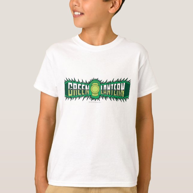 Camiseta Logotipo Lanterna Verde - Chama Verde (Frente)