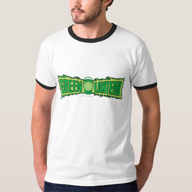 Camiseta Logotipo Lanterna Verde com Lanterna (Frente)