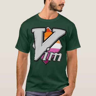 Camiseta Logotipo Lésbica do Orgulho Vim