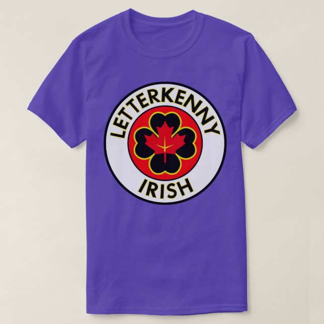 Camiseta Logotipo Letterkenny Irish (Frente do Design)
