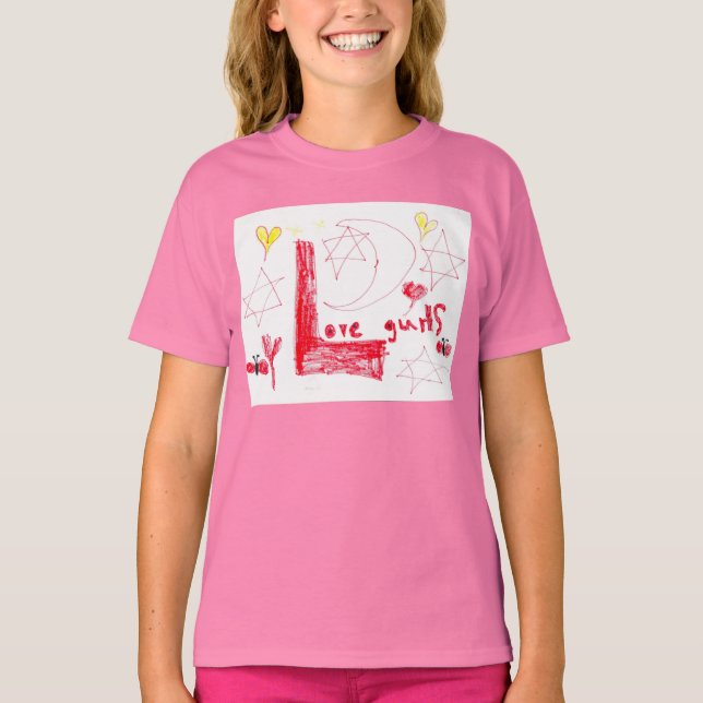 Camiseta Logotipo LoveGurls#1 (Frente)