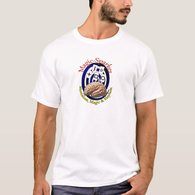 Camiseta Logotipo mágico de Sparkes (Frente)