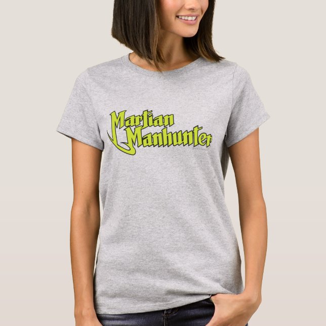 Camiseta Logotipo Martian Manhunter (Frente)