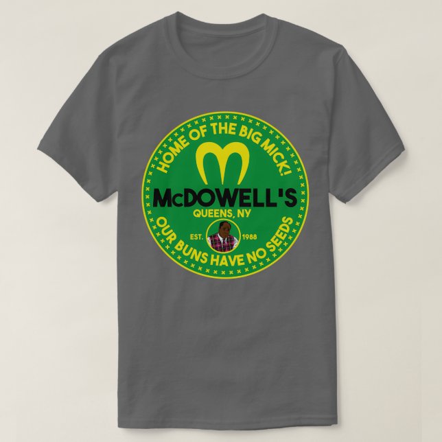 Camiseta Logotipo McDowellx27s (Frente do Design)