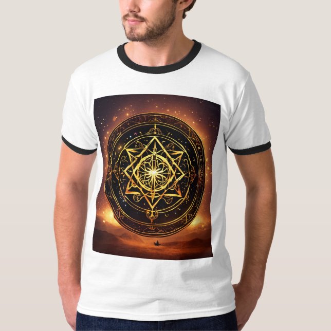 Camiseta Logotipo Místico e Magnético (Frente)